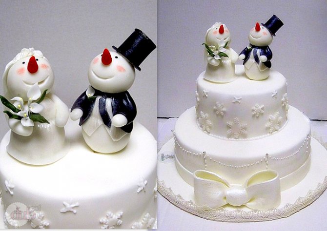 фигурки на свадебный торт