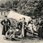 Кабардинская семья открытка 1905 года