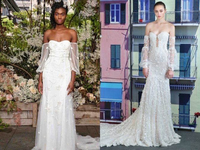 Модные свадебные платья осень-зима 2019-2020