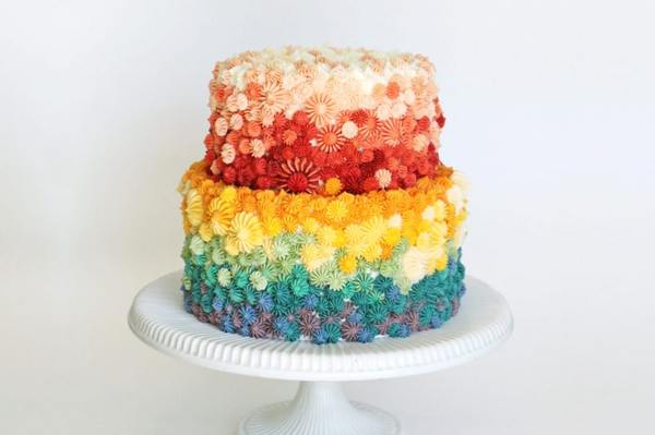 Радужный торт – рецепты, как приготовить красивый и необычный торт в домашних условиях