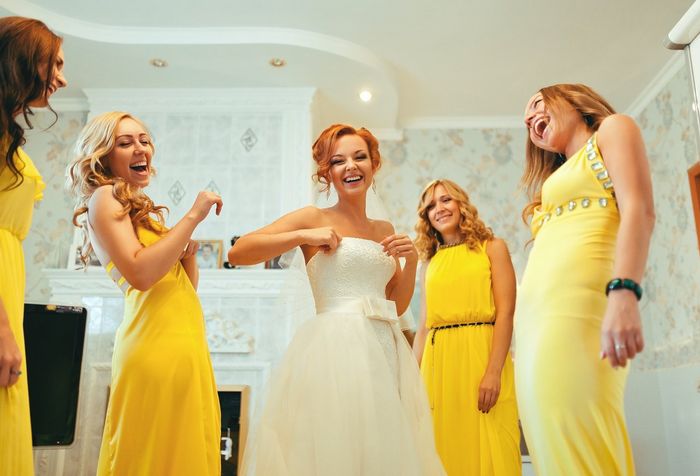 свадьба в желтом цвете – оформление 4