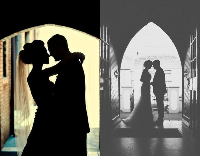 Свет и тень - помощники на свадебной фотосесии