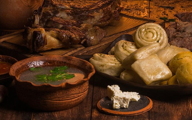 Традиционные блюда дагестанцев