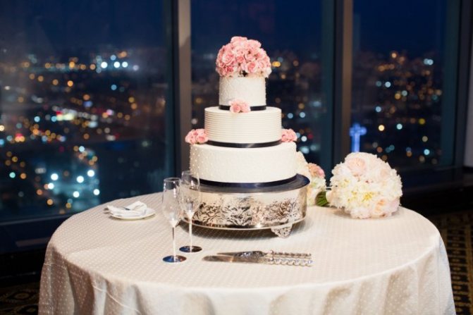 Вес торта на свадьбу 50 человек